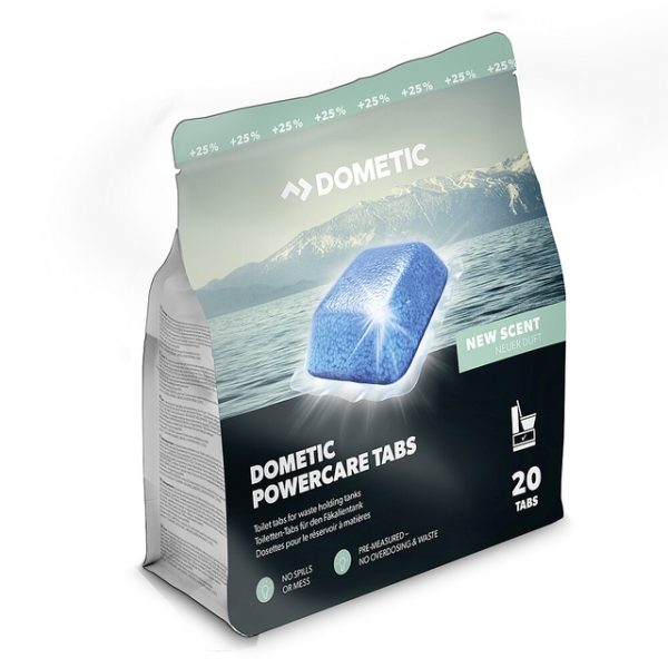 SANITÁRNY ČISTIČ DOMETIC Power Care Tabs Inhalt 20 ks 0,5 kg