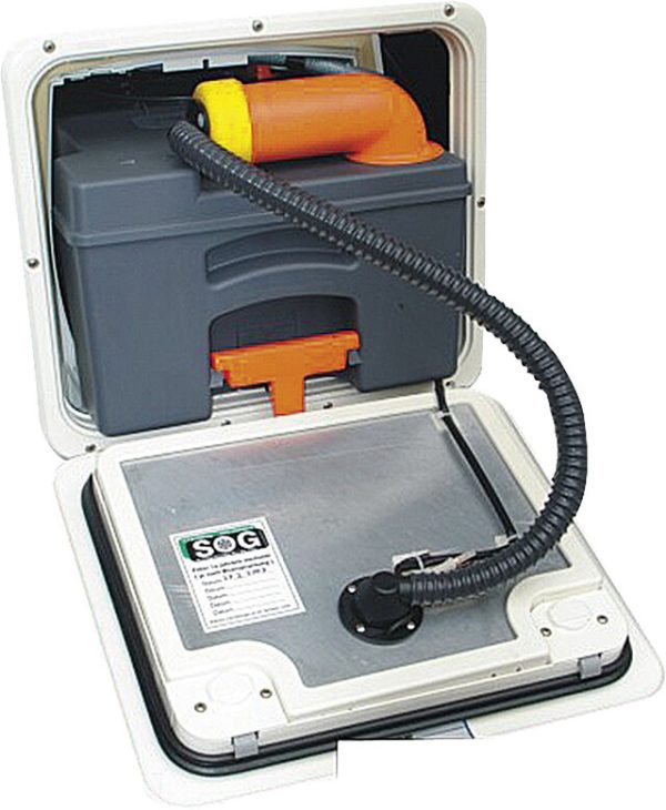 Vetranie toalety SOG Typ F - Thetford C 250 / 260 farba biela