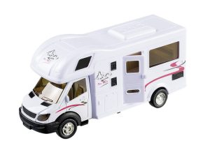 OBYTNÝ AUTOMOBIL 17cm farba biela