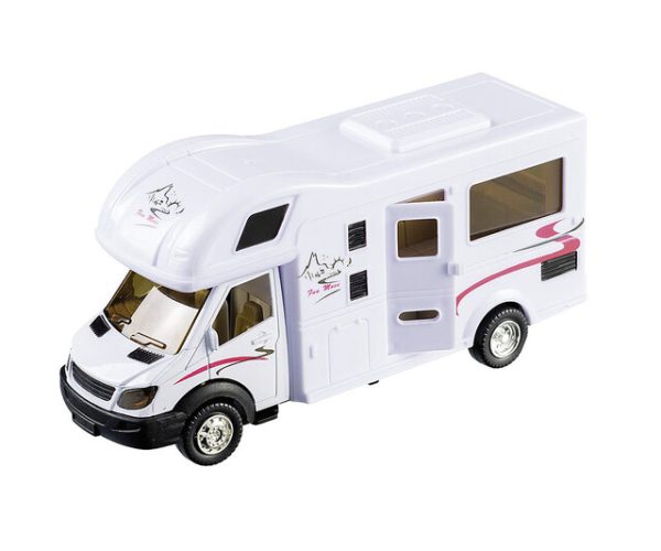 OBYTNÝ AUTOMOBIL 17cm farba biela