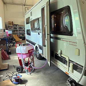 Alde kúrenie pre karavany